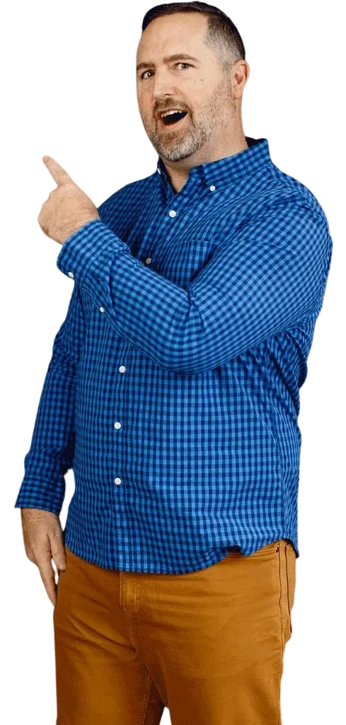 Image of Scott Rawcliffe pointing